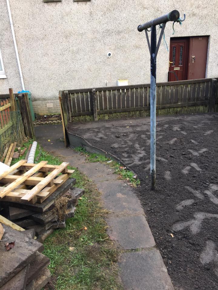 Composite decking installation with clean finish