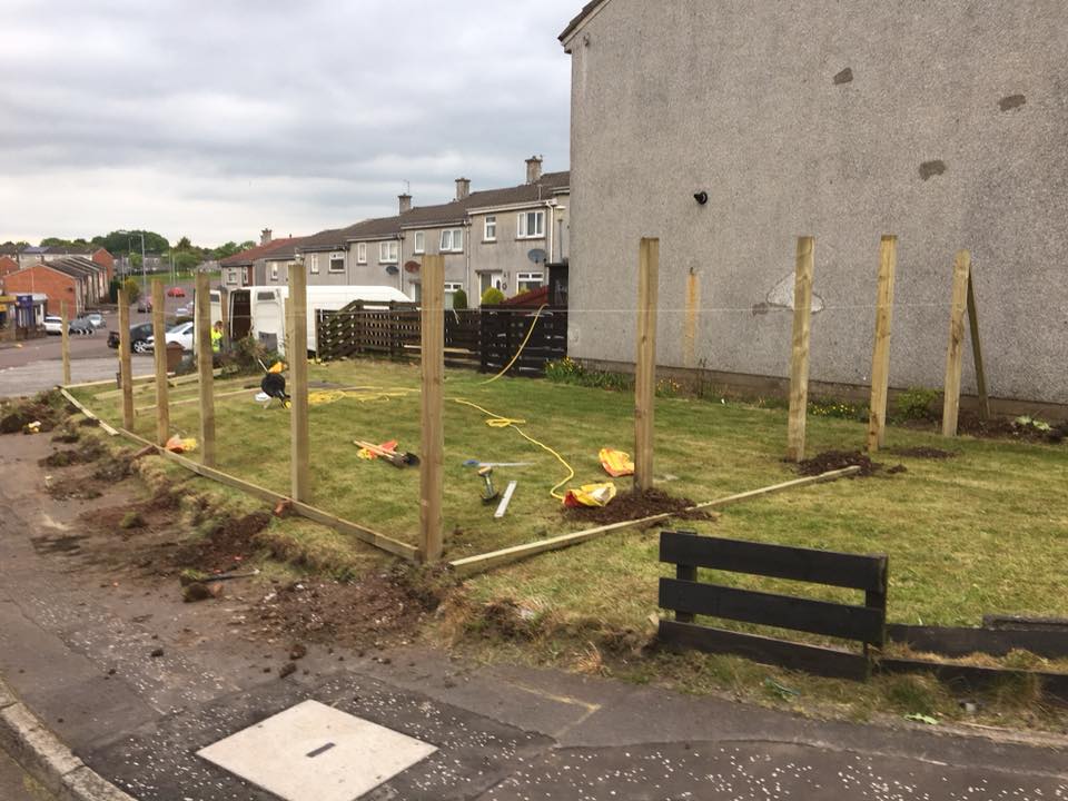 Lawn care treatment including scarification and feeding